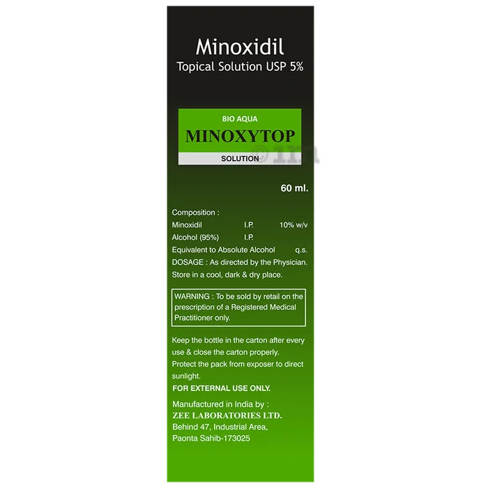 Minoxidil 10% Hair Restore Topical solution(Minoxytop)
