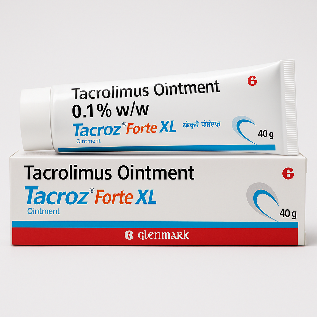 Tacrolimus tacroz Ointment 0.1% 40g