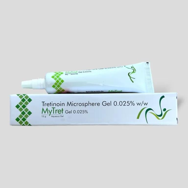 Tretinoin microsphere gel MyTret 0.025%